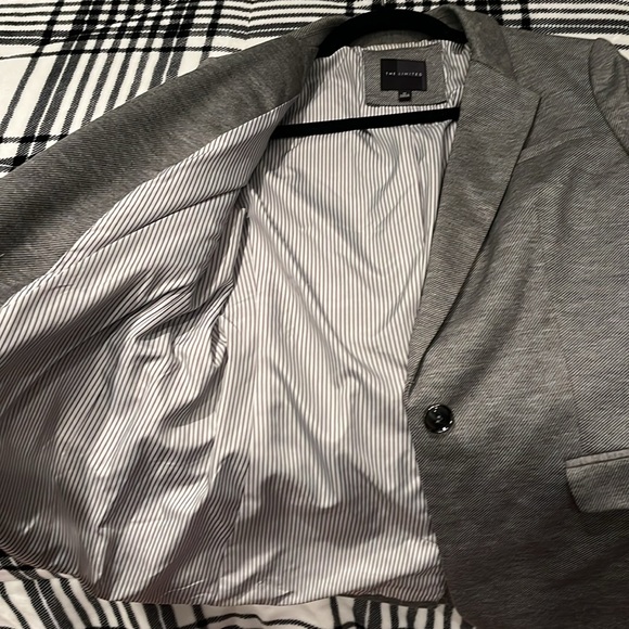 Grey suit jacket from The Limited - Picture 4 of 5